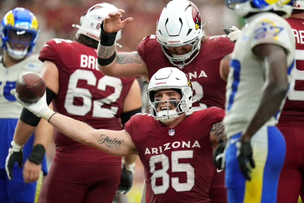 Trey McBride is one of the top tight ends in NFL fantasy heading into 2025