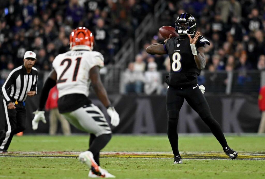 ravens week 6 week 15 quarterback
