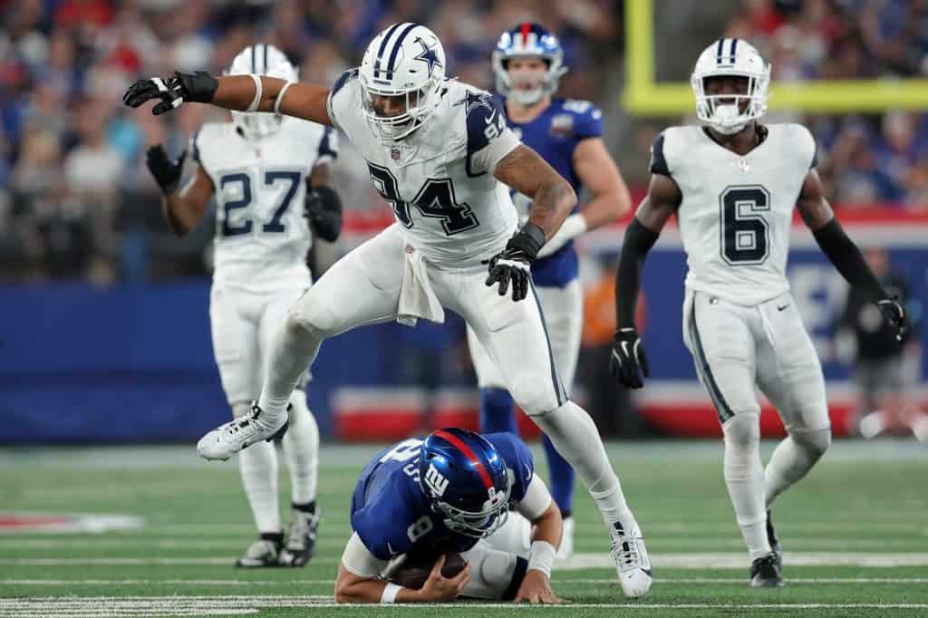 Dallas Cowboys Marshawn Kneeland has been great this season for the Cowboys.