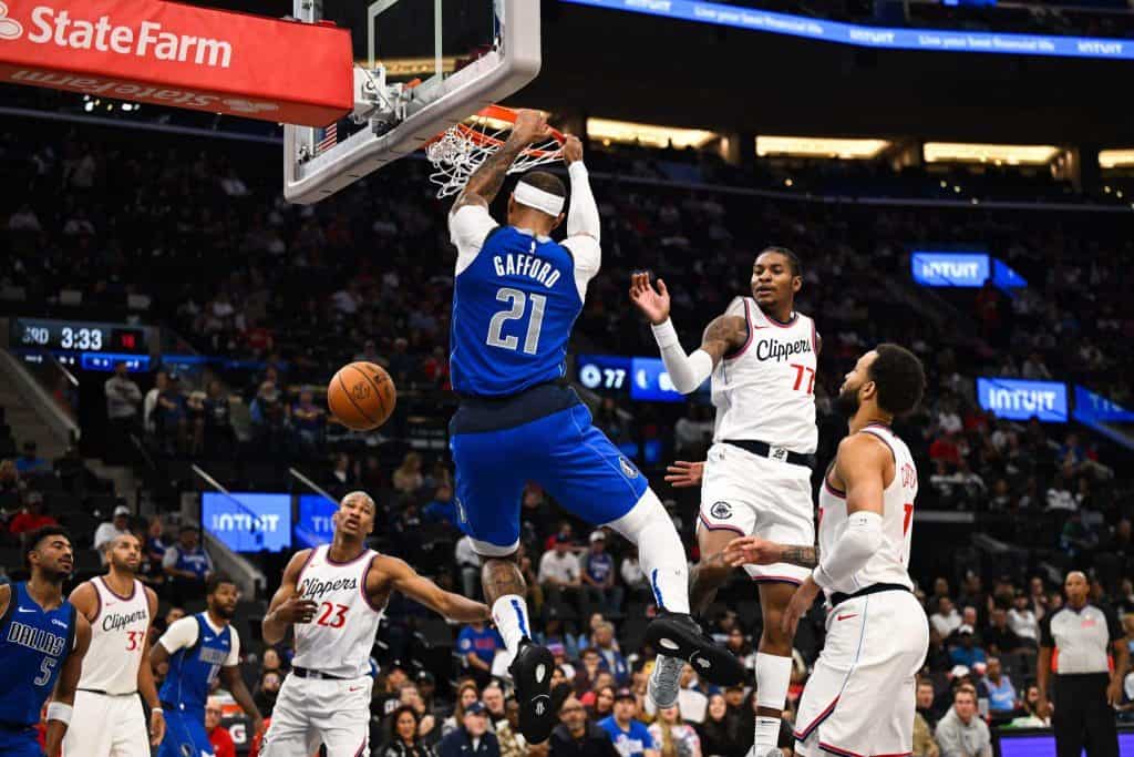 Dereck Lively II and Daniel Gafford came together for a good cause. dallas mavericks