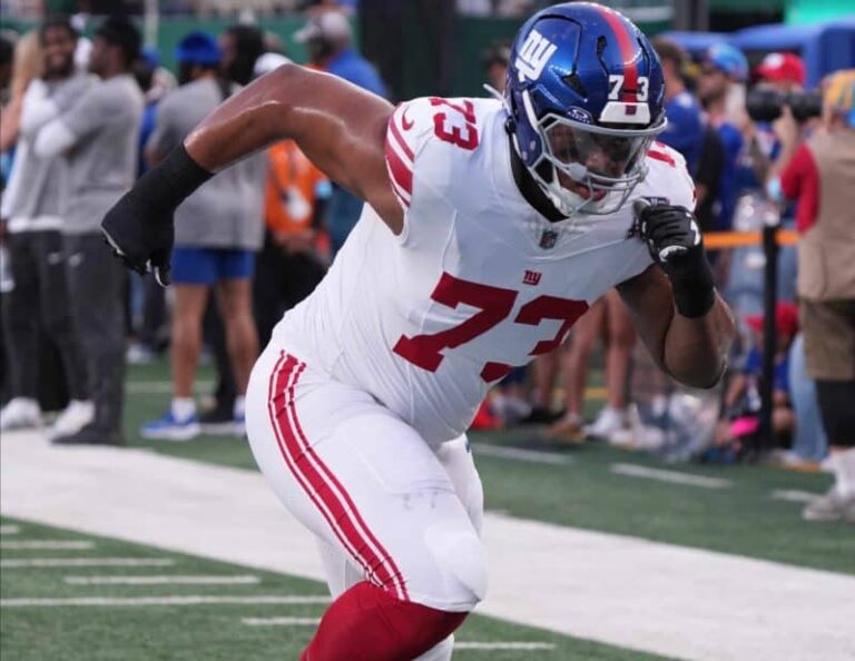 Evan Neal, New York Giants