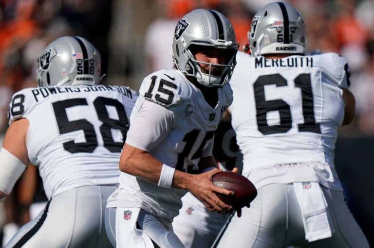 Las Vegas Raiders Gardner Minshew Chiefs