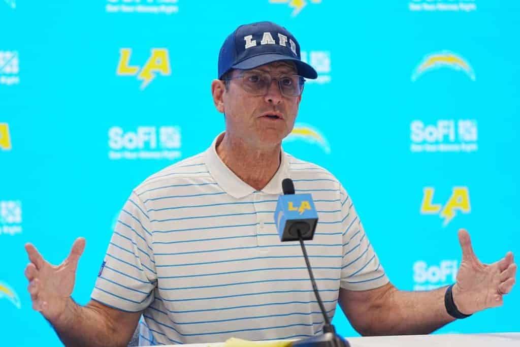 Jim Harbaugh- Los Angeles Chargers