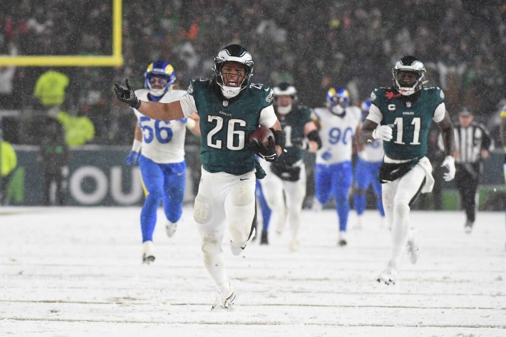 running back philadelphia eagles commanders super bowl