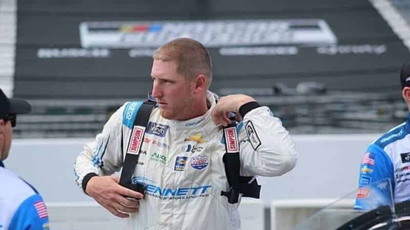 Austin Hill, Suits up for Martinsville Race