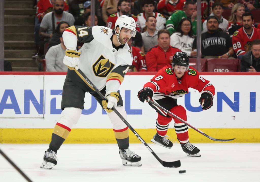 Vegas Golden Knights chicago blackhawks