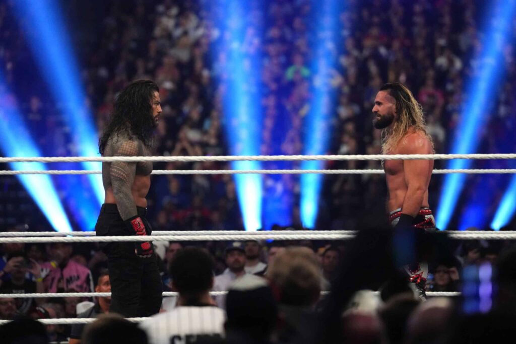 CM Punk vs Roman Reigns vs Seth Rollins