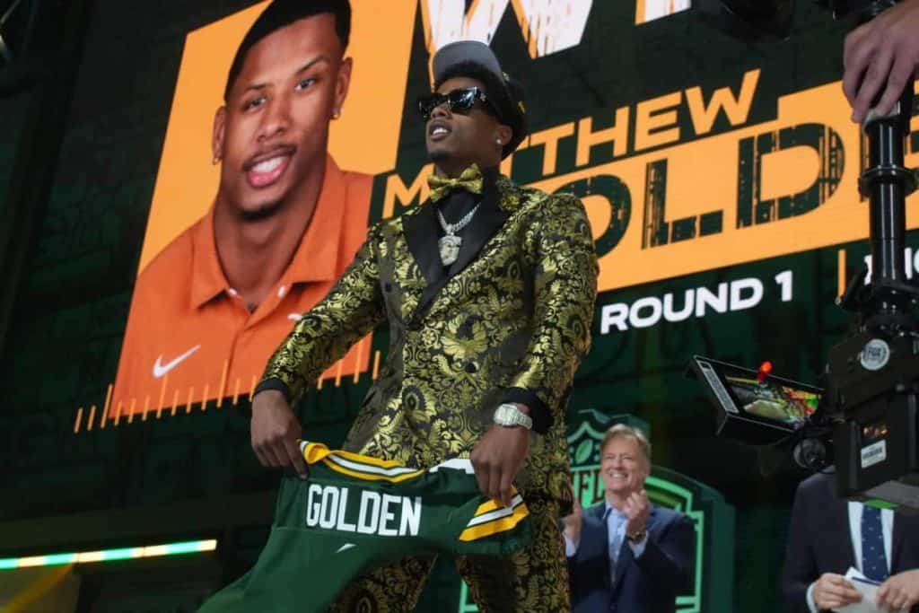 Green Bay Packers select Matthew Golden