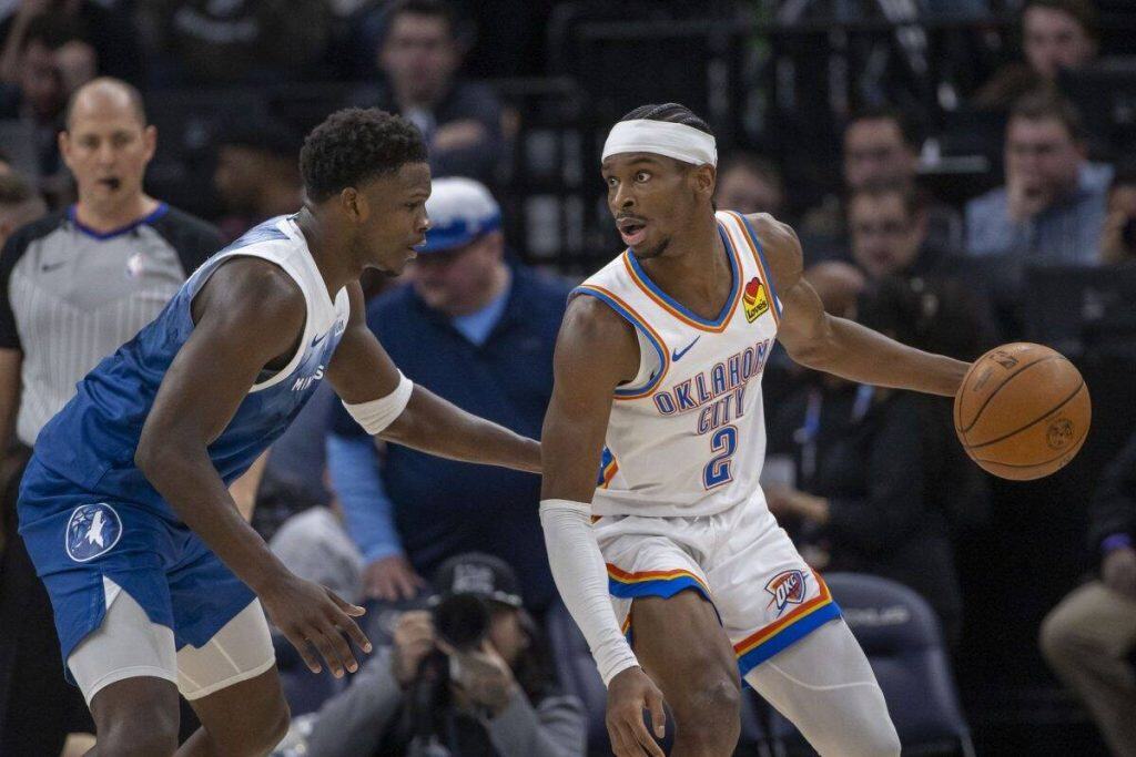 Shai Gilgeous-Alexander Oklahoma City Thunder
