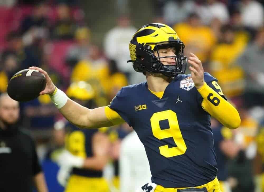 Minnesota Vikings QB JJ McCarthy