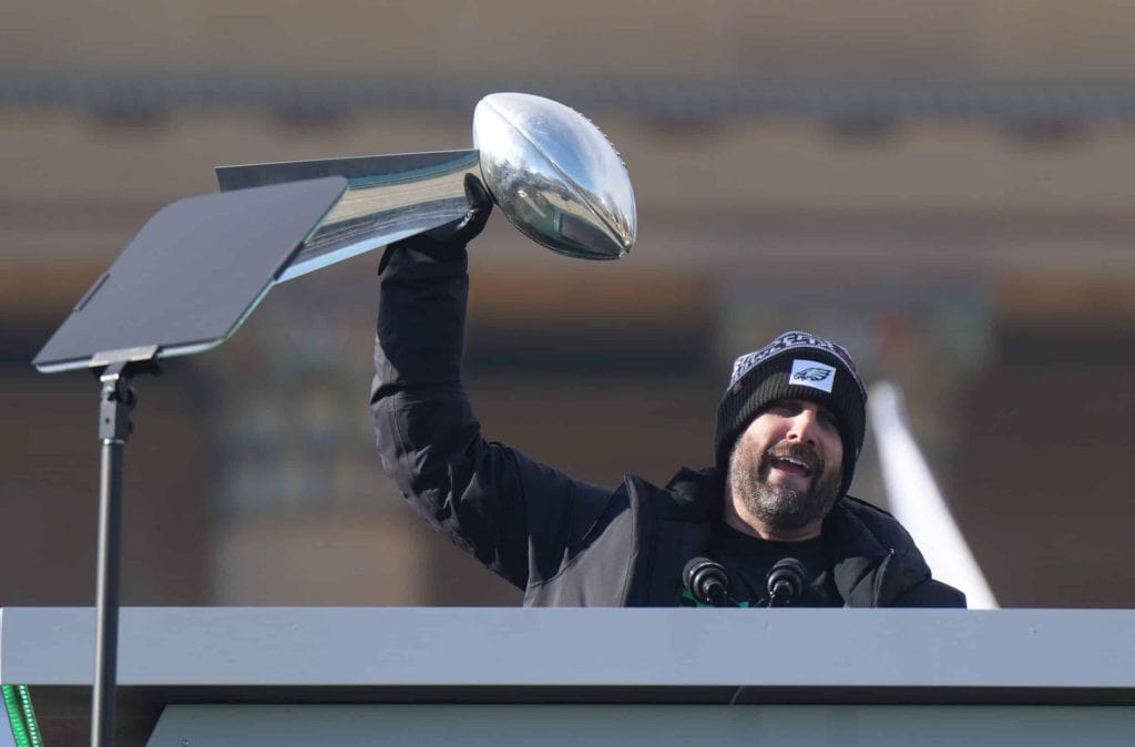 Nick Sirianni, Super Bowl 59 Victory Parade