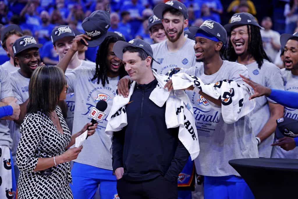 Oklahoma City Thunder WCF Celebration