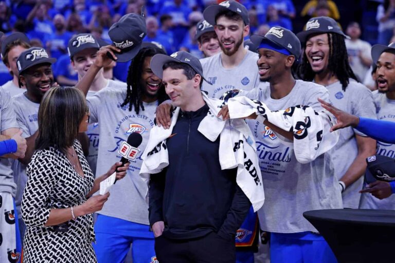 Oklahoma City Thunder WCF Celebration
