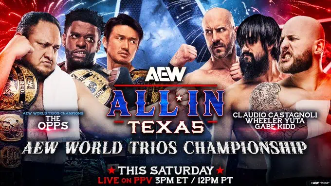 AEW All In, The Opps Trio Championships