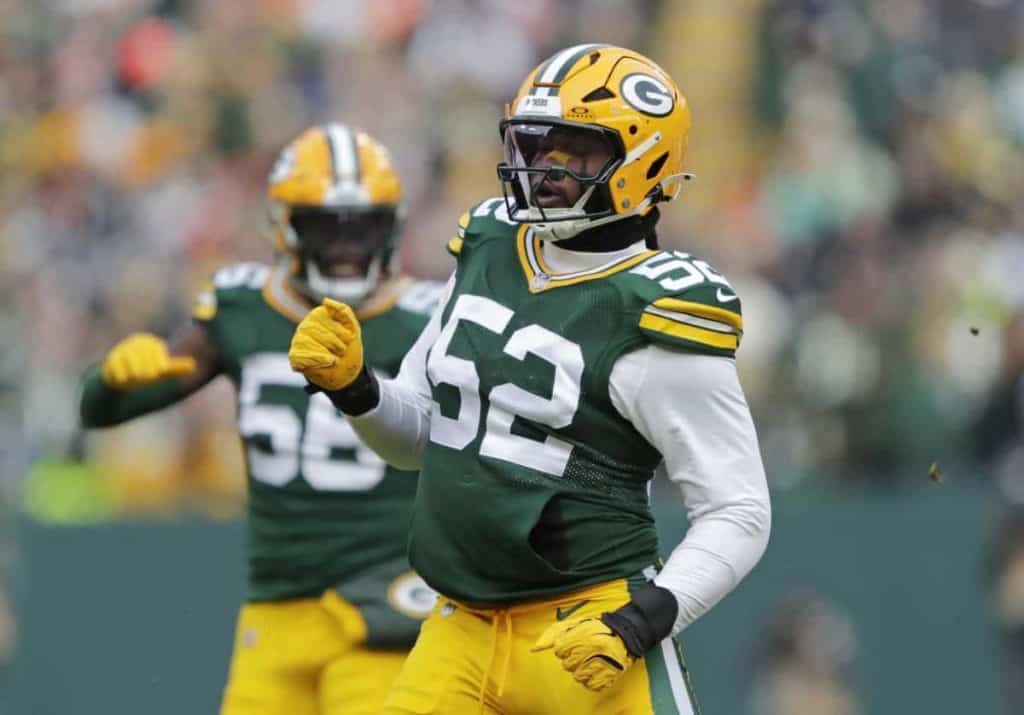 Green Bay Packers Rashan Gary Dallas Cowboys