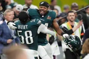 Eagles linebacker depth, Jeremiah Trotter Jr.