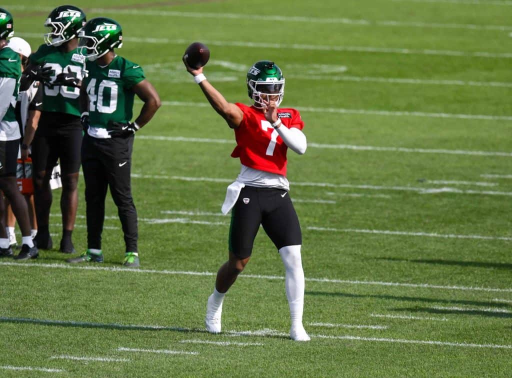 New York Jets quarterback, Justin Fields