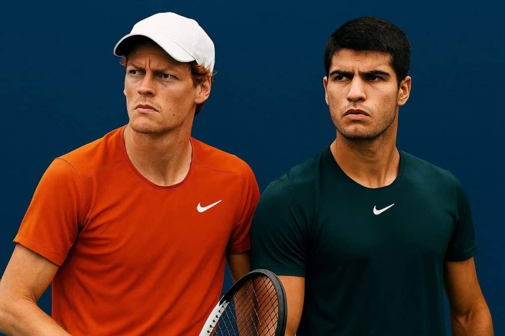 Carlos Alcaraz and Jannik Sinner