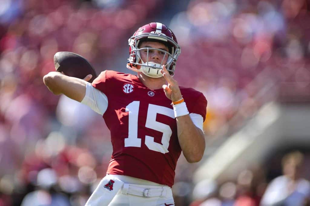 Alabama Crimson Tide QB, Ty Simpson