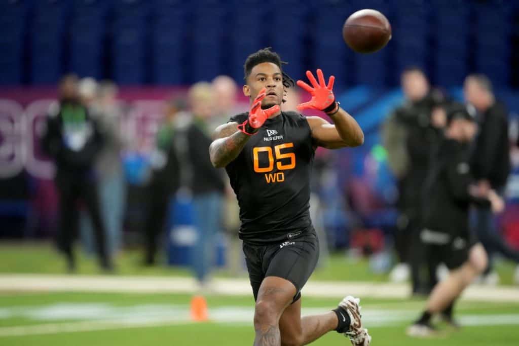 Cleveland Browns wide receiver, Isaiah Bond