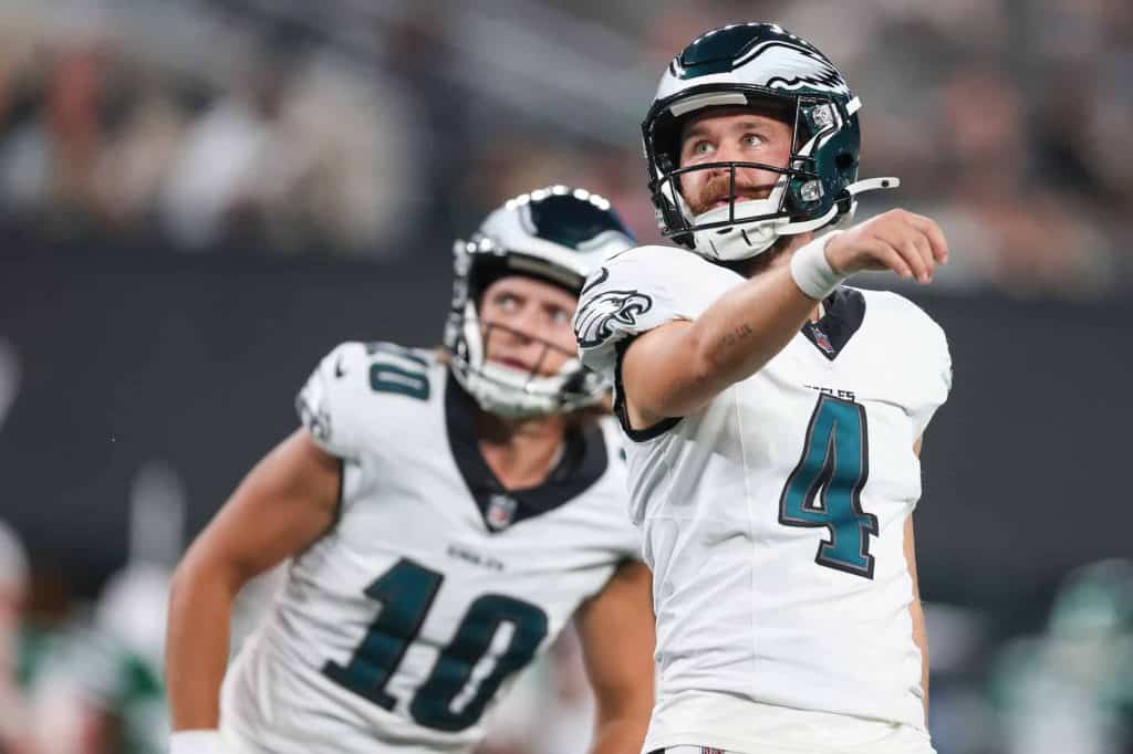 Jake Elliott Eagles vs Jets