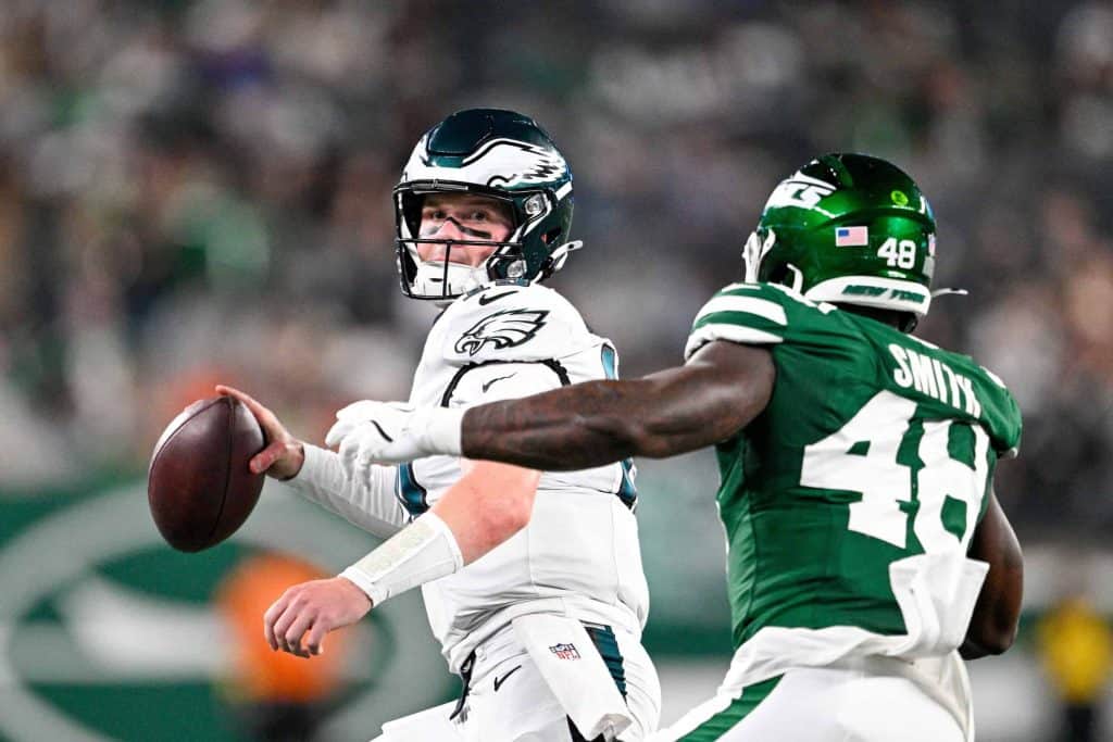 Kyle McCord Eagles vs Jets