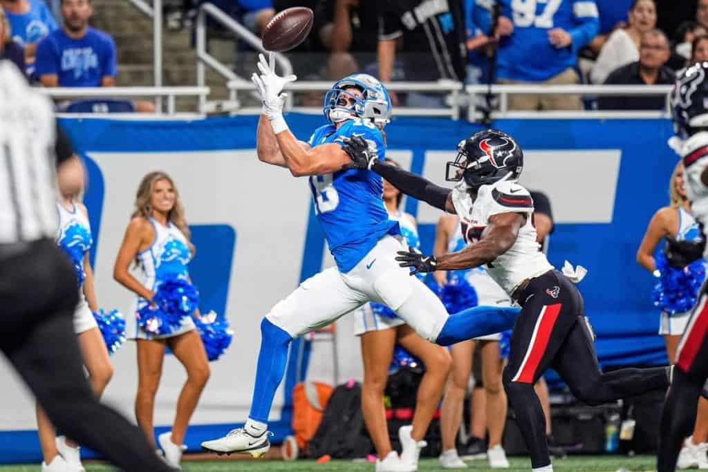 Detroit Lions WR Isaac TeSlaa
