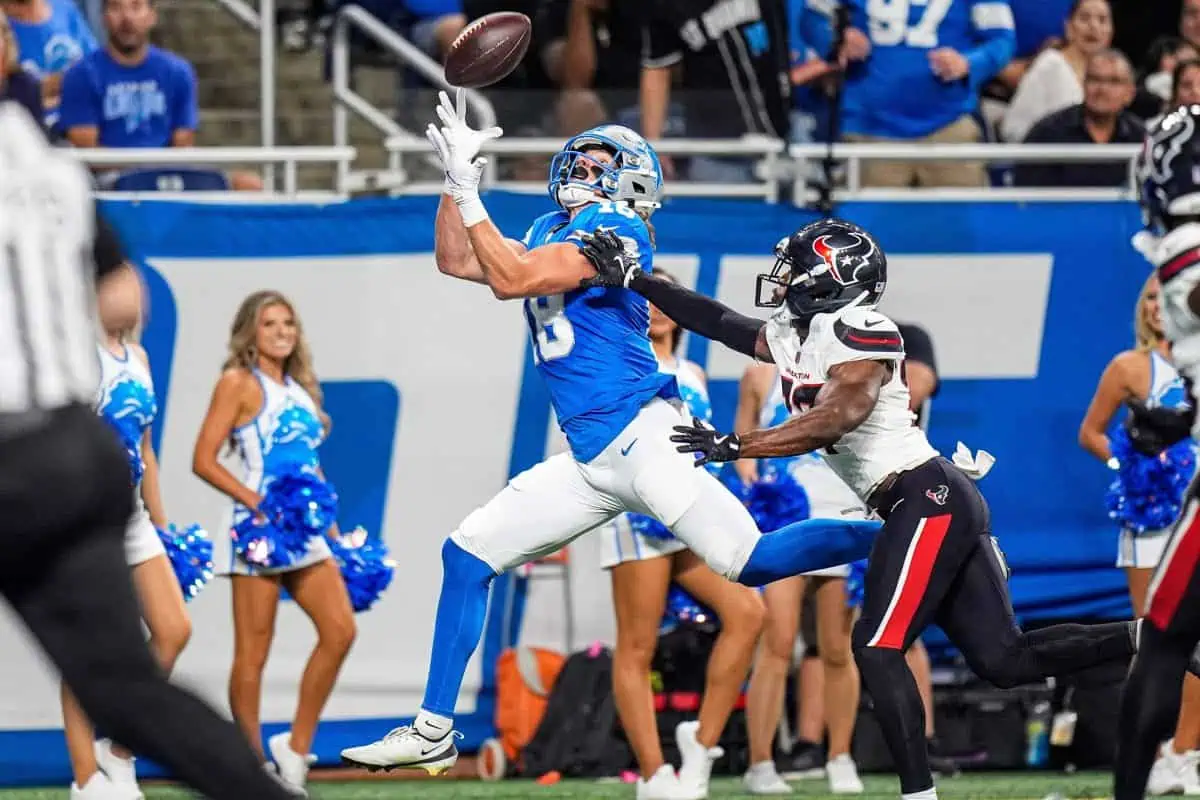 Detroit Lions WR Isaac TeSlaa