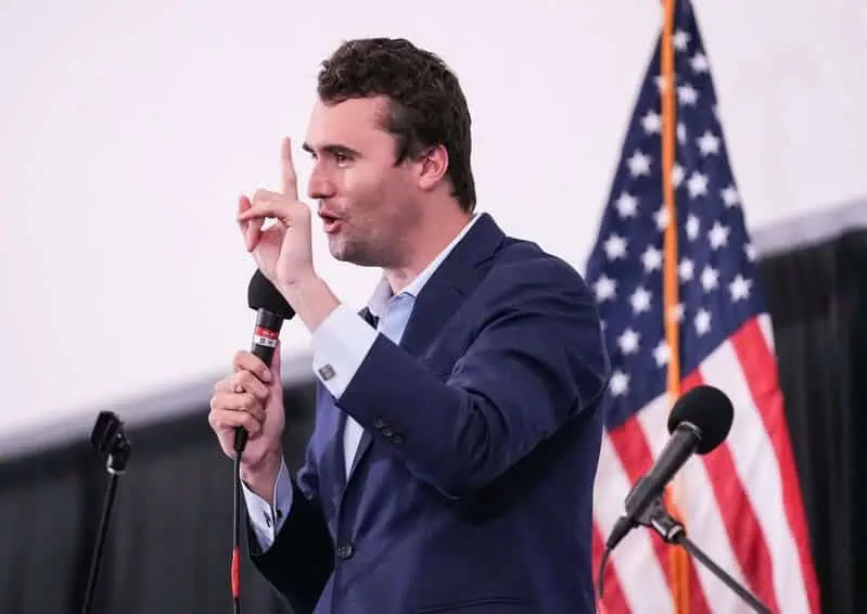 Sports world Charlie Kirk