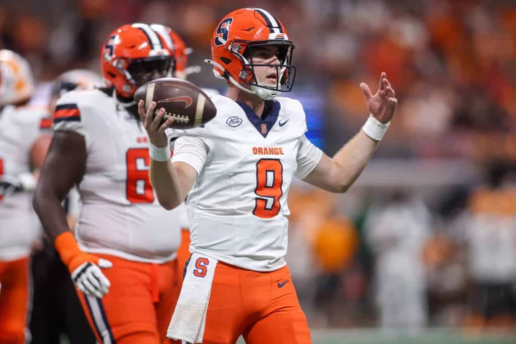 Syracuse QB Steve Angeli out for season