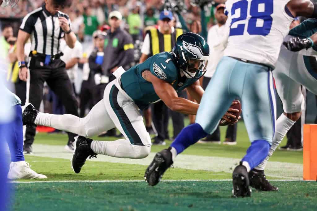 Jalen Hurts 2nd Rushing Touchdown vs Cowboys