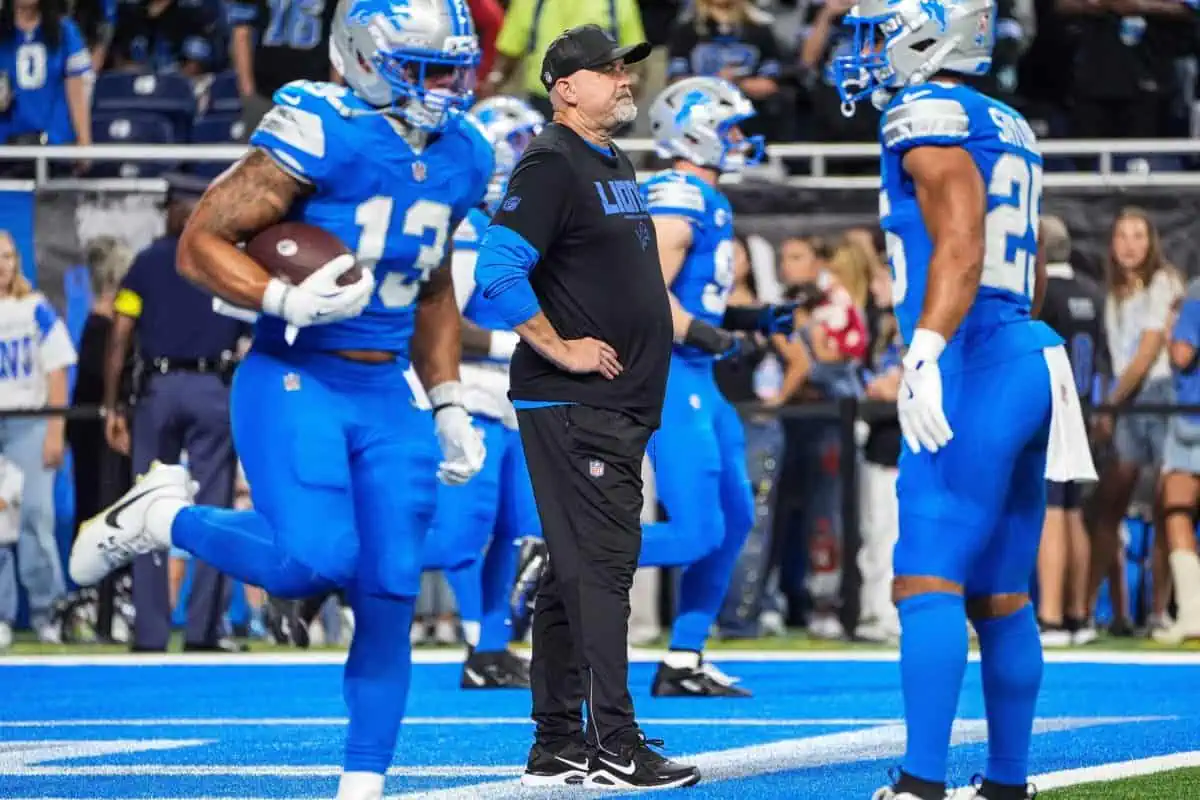 Detroit Lions OC John Morton on facing Cleveland Browns defense
