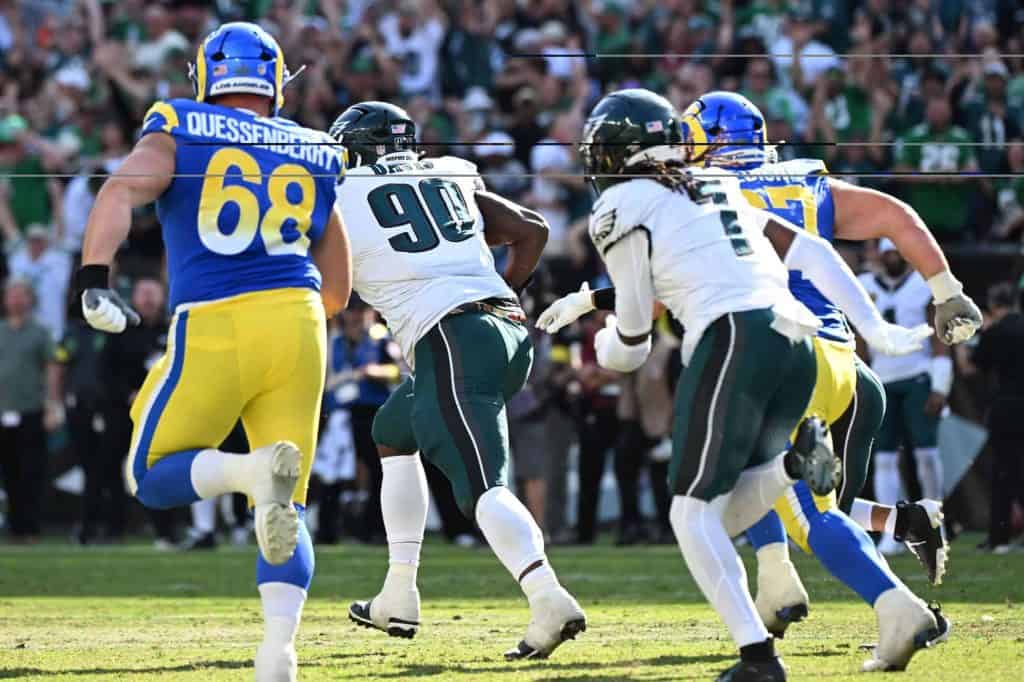 Eagles Jordan Davis vs Rams