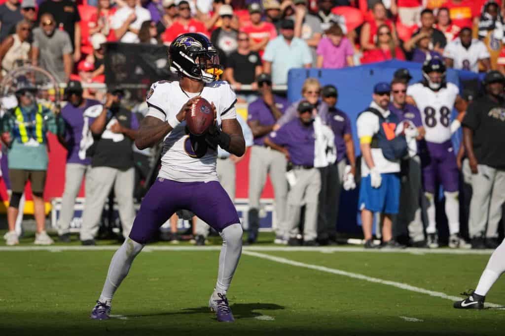 Baltimore Ravens QB Lamar Jackson Suffers Hamstring Injury In Blowout Loss To Kansas City Chiefs