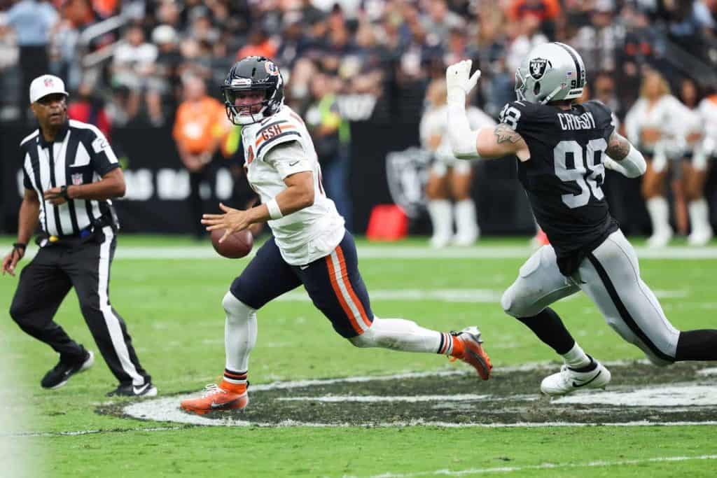 Chicago Bears Pull Off Stunning Comeback, Break Las Vegas Raiders’ Hearts In Vegas