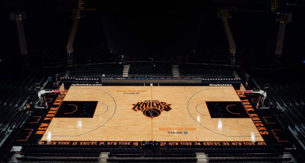 New York Knicks 2021-2022 City Edition Court – Screenshot courtsey of X.