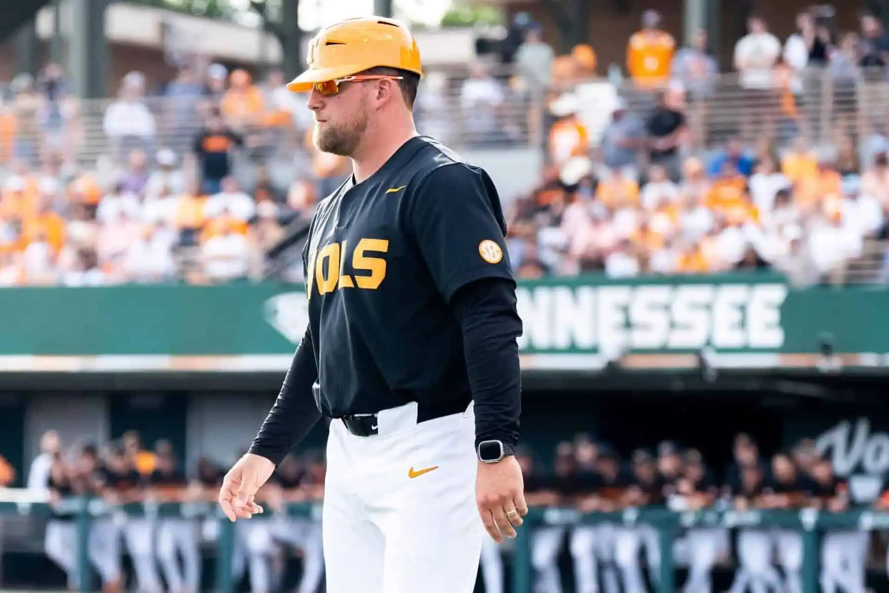 Tennessee baseball has promoted Josh Elander to be the next head coach. Image by: Brianna Paciorka/News Sentinel / USA TODAY NETWORK via Imagn Images