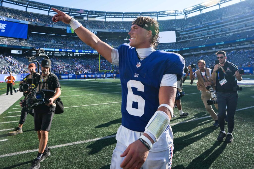 week 5 top nfl dfs giants dynasty
