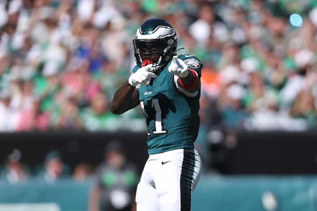 Eagles WR AJ Brown