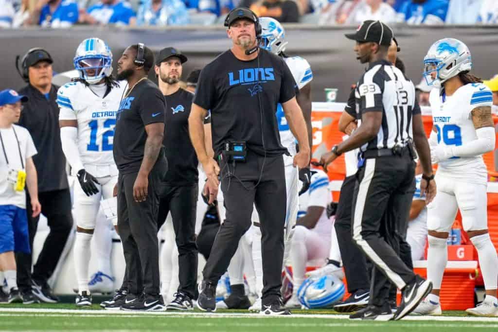 Detroit Lions Dan Campbell, Troy Vincent