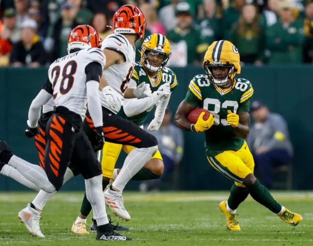 Green Bay Packers Savion Williams