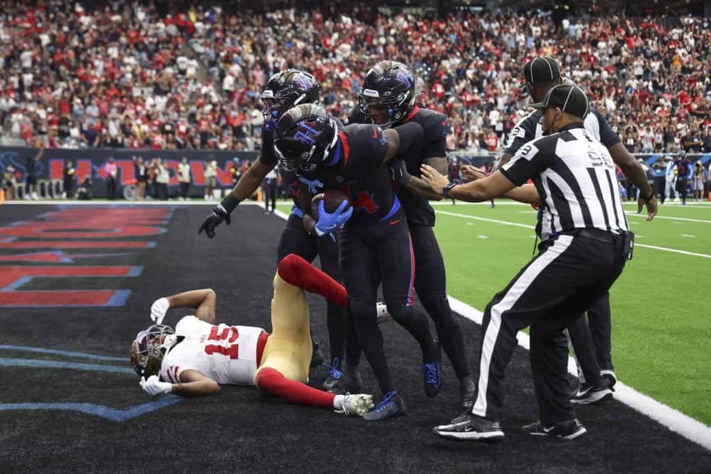 Texans, 49ers