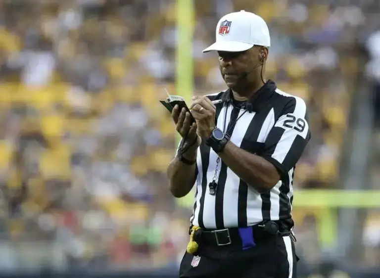 Referee Adrian Hill has not sustained a serious injury.