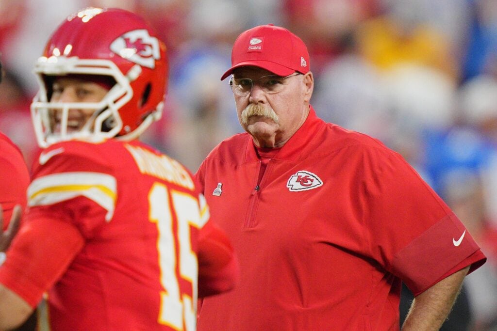 Kansas City Chiefs coach Andy Reid