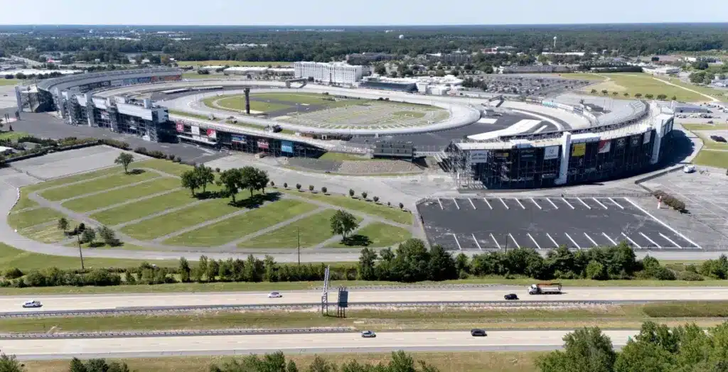 NASCAR; The Dover Motor Speedway in Dover, DE, is shown Wednesdayy, August 27, 2025.