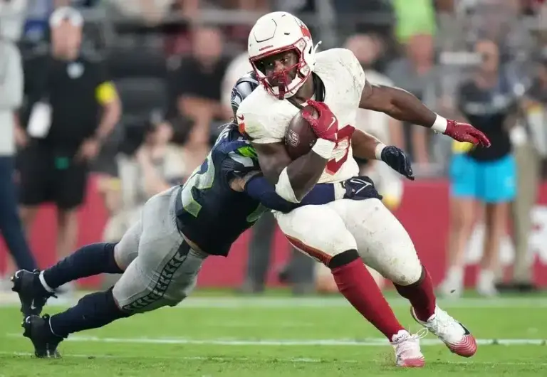 Trey Benson will not play again in 2025. Seattle Seahawks Drake Thomas