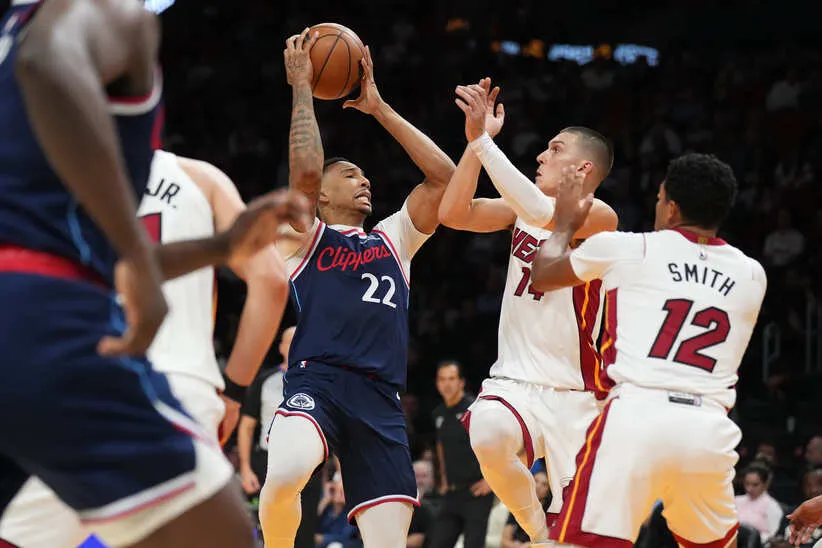 Miami Heat run over Clippers.