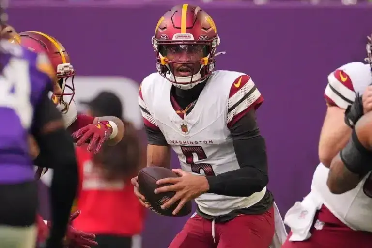 Washington Commanders QB Jayden Daniels