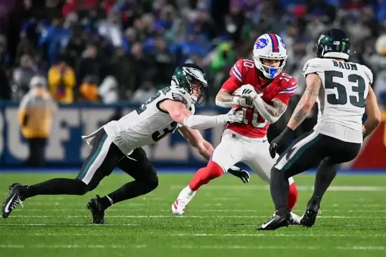 Eagles beat the Bills.