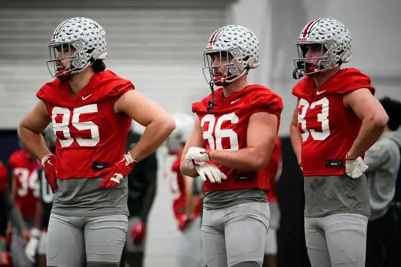 Ohio State at Dallas practice